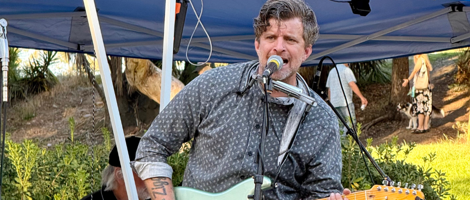 Brody Buster wove an emotional connection with originals from his new album, Redemption.