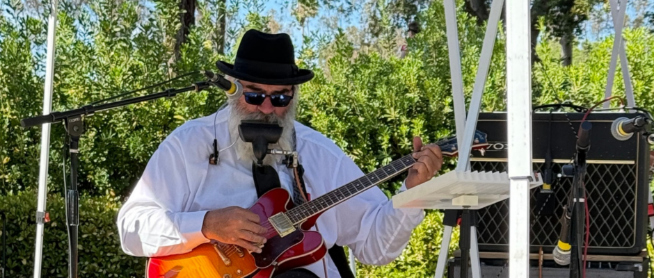 Harp Fest co-founder Harmonica John Frazer again wowed the crowd.